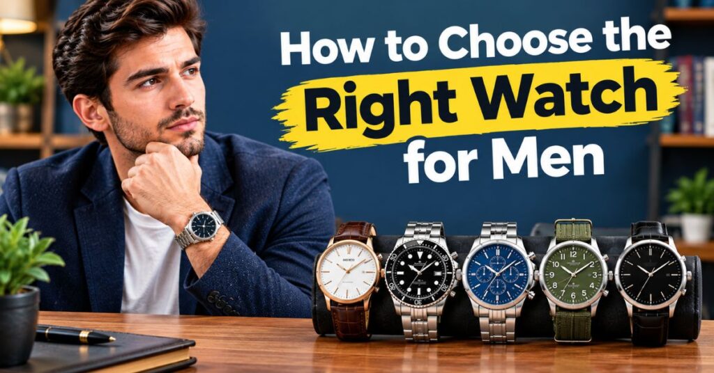 How to Choose the Right Watch for Men
